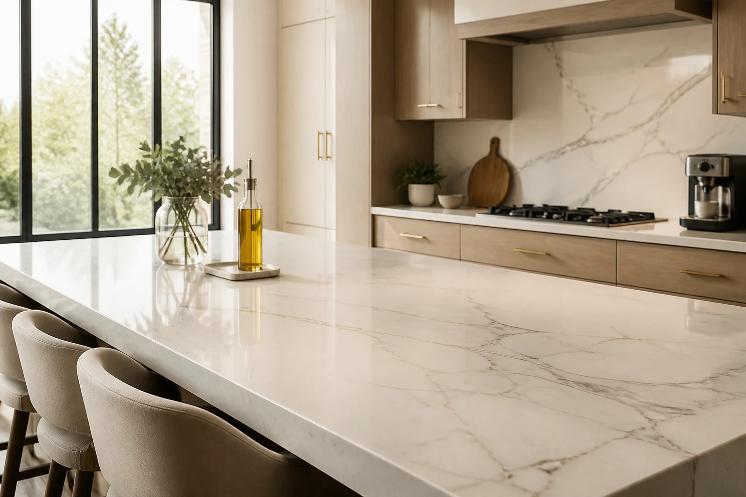 How to Style Luxury Kitchen Countertops Like a Designer