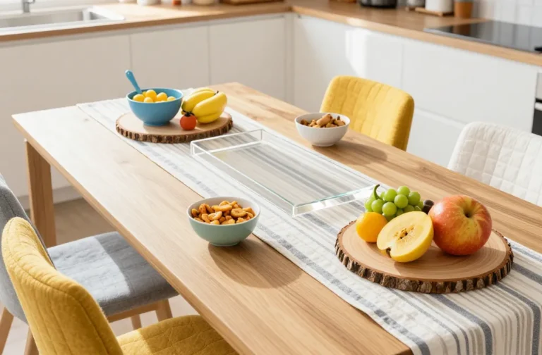 7 Dining Table Centerpiece Ideas for Kid-Friendly Homes