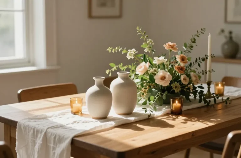 10 Dining Table Centerpiece Ideas for Newlyweds