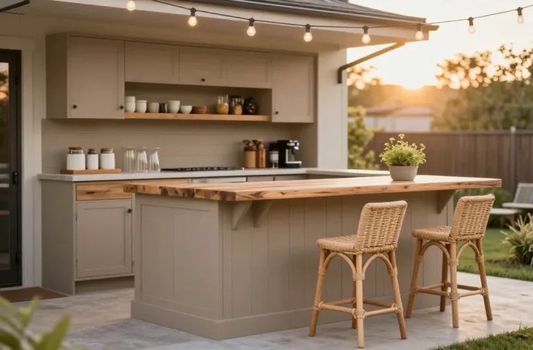 9 Outdoor Patio Kitchen Ideas for Renters That Require Zero Permanent Changes