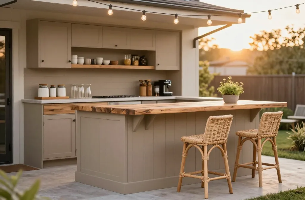 9 Outdoor Patio Kitchen Ideas for Renters That Require Zero Permanent Changes