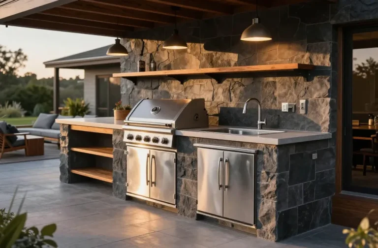 13 Outdoor Patio Kitchen Ideas for Men Who Love to Grill and Entertain