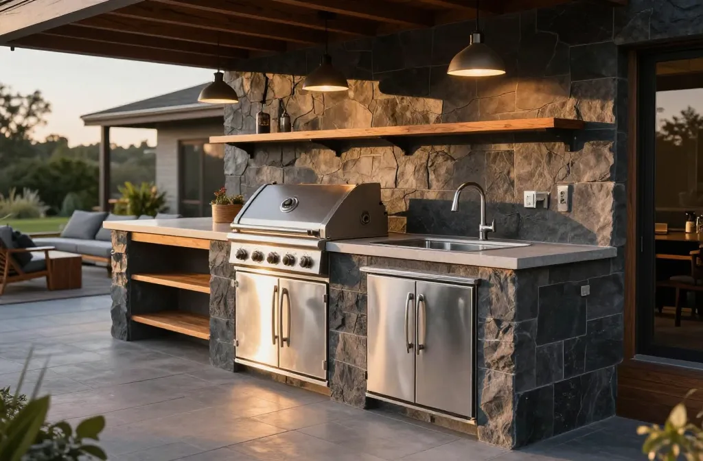 13 Outdoor Patio Kitchen Ideas for Men Who Love to Grill and Entertain