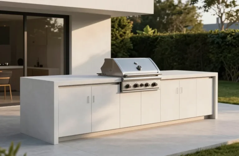 9 Minimalist Outdoor Patio Kitchen Ideas That Prove Less Is More Outdoors