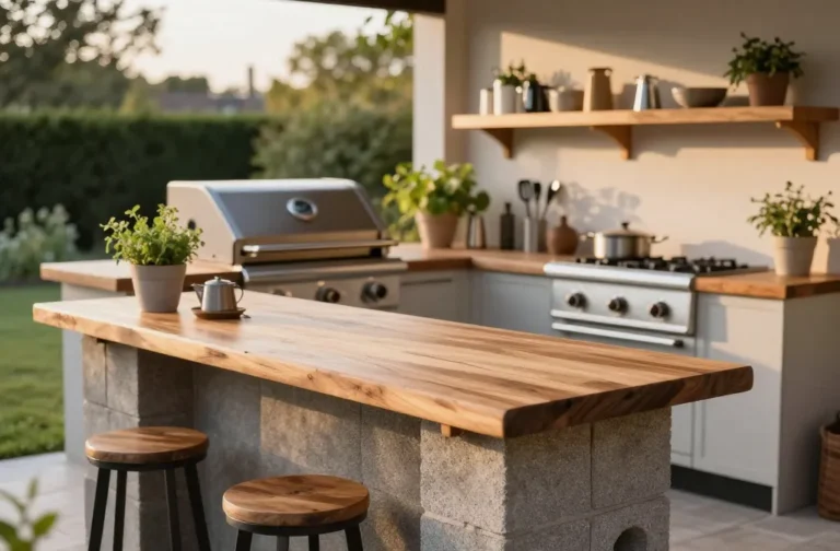 10 DIY Outdoor Patio Kitchen Ideas Under $500 That Actually Look Amazing