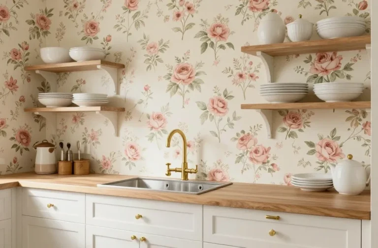 9 Vintage Kitchen Wallpaper Ideas