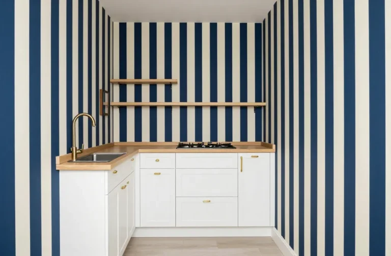 8 Kitchen Wallpaper Ideas for Galley Kitchens